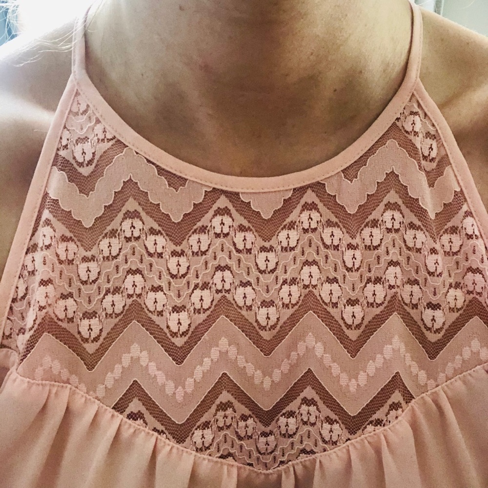2 sheer tank tops